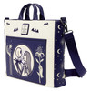Nightmare Before Christmas Jack & Sally Night Sky Convertible Tote Loungefly