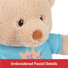 Gund Be Brave Teddy Bear in T-Shirt