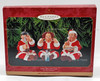 Larry, Moe, and Curly The Three Stooges Ornament Set Hallmark QX6499