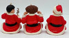 Larry, Moe, and Curly The Three Stooges Ornament Set Hallmark QX6499