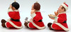 Larry, Moe, and Curly The Three Stooges Ornament Set Hallmark QX6499