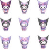 Sanrio Daadoos Magical Kuromi II Blind Box Figure Blokees 69065