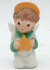 Nativity: Starlight Angel Painted Figurine Hallmark 1986