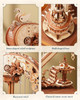 ROKR Magic Harp Music Box Wooden 3D Puzzle AMK71