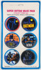 DC Batman Super Button Value Pack of 6 Buttons OSP Publishing