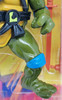 TMNT Leonardo Action Figure 10-Back 1988 Original Release with Fan Club Flyer