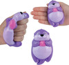 Orb Tabalicious Big Bellies Purple Otter Squeeze Toy