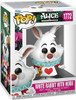 Funko Pop Alice in Wonderland White Rabbit with Horn Vinyl Figure #1772