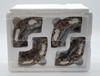Department 56 Stone Curved Wall/Bench Set of 4 Village Accessories