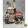 Department 56 Twinkle Brite Glitter Factory North Pole Series Lighted Building