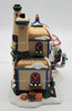 Department 56 Twinkle Brite Glitter Factory North Pole Series Lighted Building