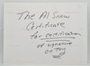 WWF WrestleMania XV Al Snow Action Figure Signed 1998 Jakks Pacific 80575