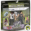 WWF WrestleMania Titan Tron Live Mankind vs Undertaker Action Figure Set 92005