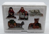 Department 56 Farm People and Animals Set of 5 Heritage Village Collection