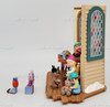 Hallmark Keepsake Ornaments with Display Piece Santa's Toy Shop Set 1996