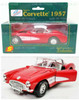 Superior Chevrolet Corvette 1957 Die-Cast Pull Back Model Car Collectible NEW