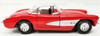 Superior Chevrolet Corvette 1957 Die-Cast Pull Back Model Car Collectible NEW