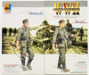 Dragon WWII Barbarossa 1941 Wehrmacht Machine Gun Team Action Figure Set 70004