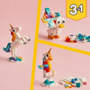 LEGO 3 in 1 Colorful Animals Play Pack 445 Piece Building Set 66783