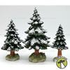 Department 56 Snowy Scotch Pines Set of Three 52615
