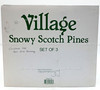 Department 56 Snowy Scotch Pines Set of Three 52615