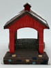 Department 56 Heritage Village Red Covered Bridge 5987-0