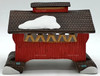 Department 56 Heritage Village Red Covered Bridge 5987-0