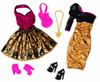 Barbie Night Looks Rock Concert Fashion Pack 2013 Mattel BCN75