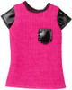 Barbie Fashions Top #1 Pink and Black Shirt 2014 Mattel CFX74