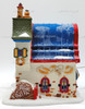 Department 56 North Pole Series Christmas Bread Bakers Lighted #56393