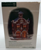 Department 56 42nd St. Fire Company Christmas in the City Series Building