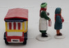 Department 56 Popcorn Vendor Set of 3 The Heritage Village Collection Figurines