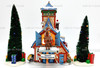 Department 56 Santa's Sleigh Launch North Pole Series 56734