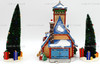 Department 56 Santa's Sleigh Launch North Pole Series 56734