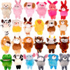 Animal Plush Bulk Set of 24 Pieces by JoyRapt 57048