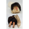 Custom Barbie Doll in Mahogany Mink Coat from Lara's Fur Accessories in New York