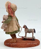 Miss Martha's Collection Pretty Please Mana Girl With Toy Horse Figure 1991