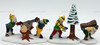 Department 56 Woodsmen Elves Heritage Village Series 56308