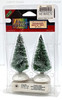 Shimmering Bristle Tree Set of 2 Fibre Optics 02021