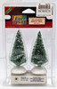 Shimmering Bristle Tree Set of 2 Fibre Optics 02021