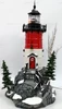 Department 56 Rock Point Lighthouse Original Snow Village Accessory 55397