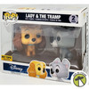 Funko POP Disney Lady and the Tramp Vinyl Figure 2 Pack