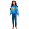 Barbie Signature Hannukah Holiday Sweater Doll with Brunette Wavy Hair