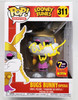 Funko POP Animation Looney Tunes Bugs Bunny Opera 311 Figure Signed Billy West