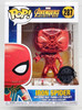 Funko POP Avengers Infinity War Iron Spider Red Chrome 287 Bobble Head Figure
