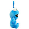 Ty Clips Sesame Street Cookie Monster Plush Keychain