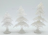 Department 56 Icy Trees Small Set of 3 Village Accessories 2000 Item 52889