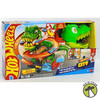 Hot Wheels City T-Rex Blaze Battle & 1:64 Scale Die-Cast Toy Car​​