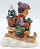 M.I. Hummel Ride into Christmas Goebel Boy With Sled
