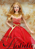 2014 Holiday Barbie Doll Blonde Hair Mattel BDH13